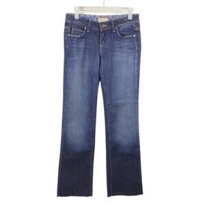 PAIGE Blue Benedict Canyon Medium Wash Boot Cut Jeans size 26